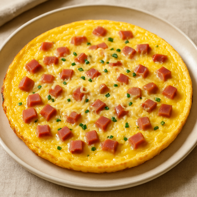 Schinken-Käse-Ei Bild zeigt ein Schinken-Käse-Ei Gericht