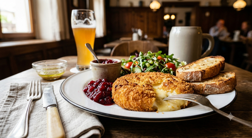 Gebackener Camembert