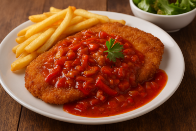 Zigeunerschnitzel a la "Sonne"